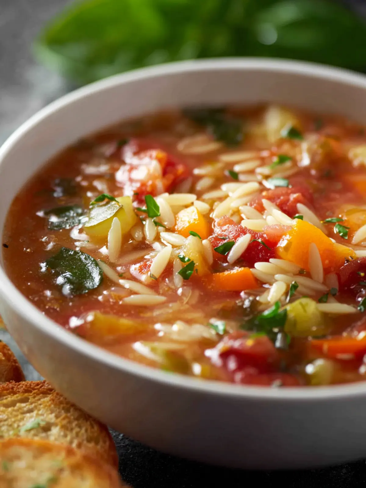Vegetable Soup with Orzo First Image