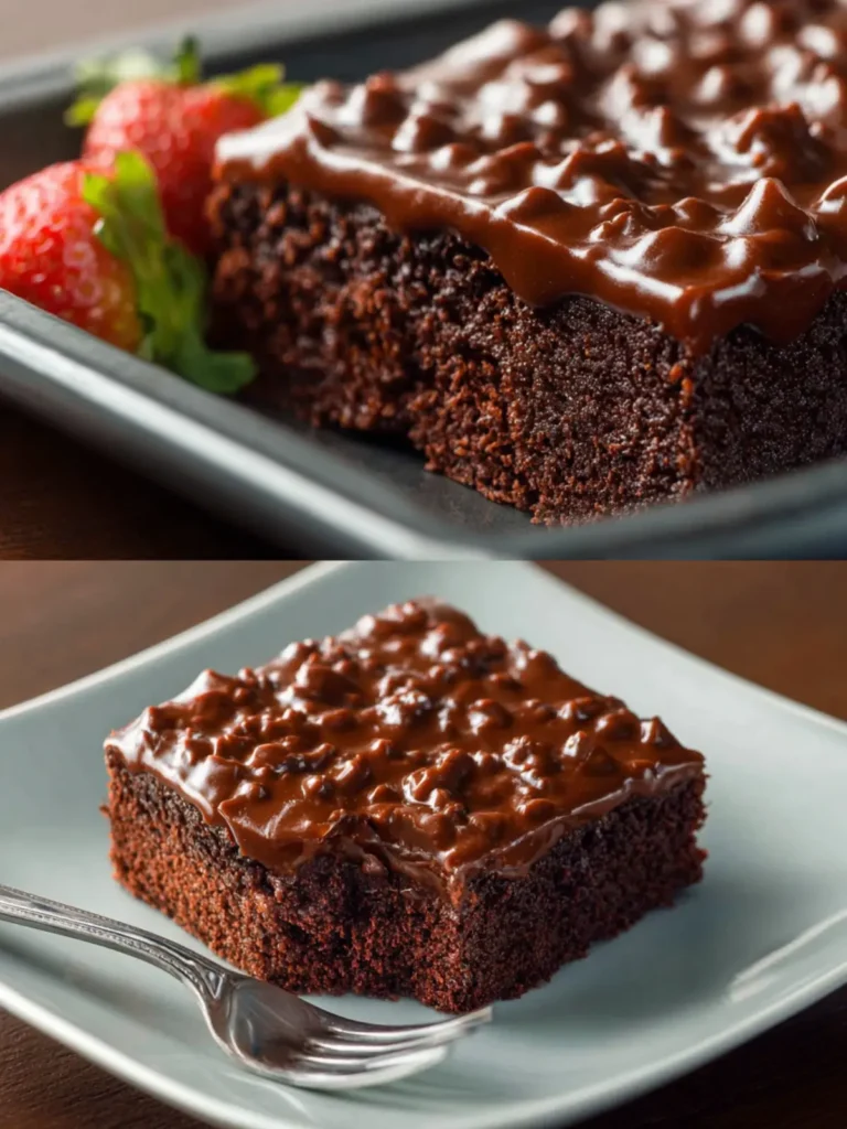 Texas Sheet Cake: A Rich & Easy Chocolate Cake Recipe First Image