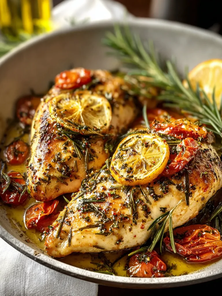 Irresistible Rosemary Chicken Recipe for Family Dinners First Image