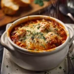 Crockpot Chicken Parmesan Soup: A Cozy Cheesy Comfort First Image