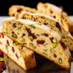 Cranberry Pistachio Biscotti First Image