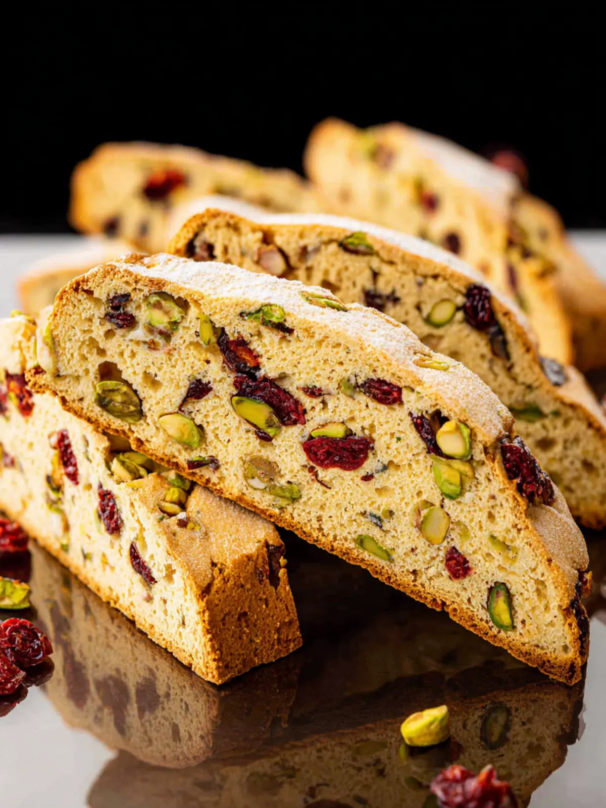 Cranberry Pistachio Biscotti First Image