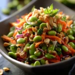 Asian Edamame Peanut Crunch Salad First Image