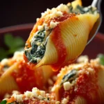 Spinach and Cheese Stuffed Shells First Image