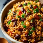 Healthy Mediterranean Rice and Beans First Image