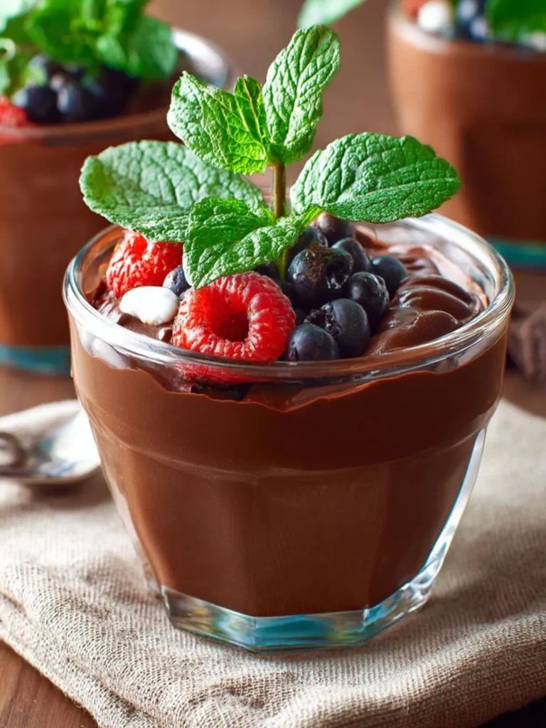 Chocolate Pudding Pots {Dirt Pudding Cups} First Image
