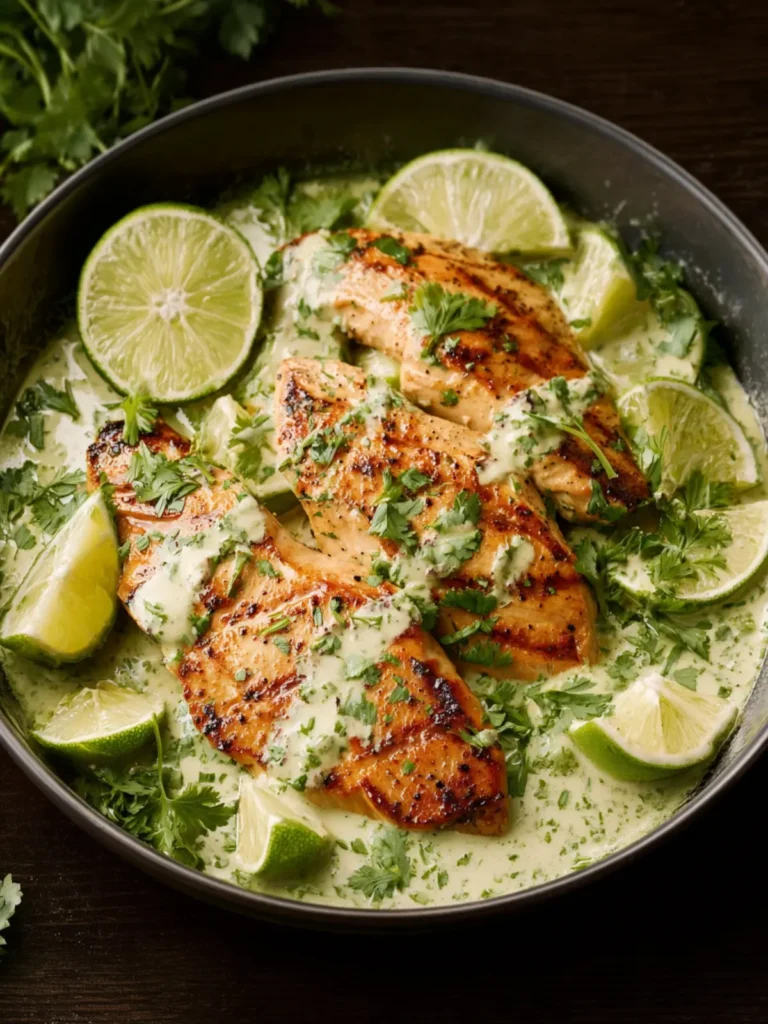 Creamy Cilantro Lime Chicken First Image