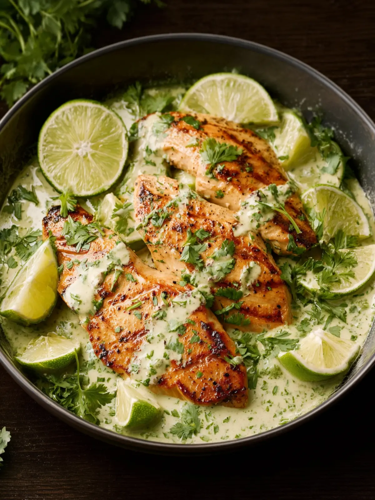 Creamy Cilantro Lime Chicken First Image