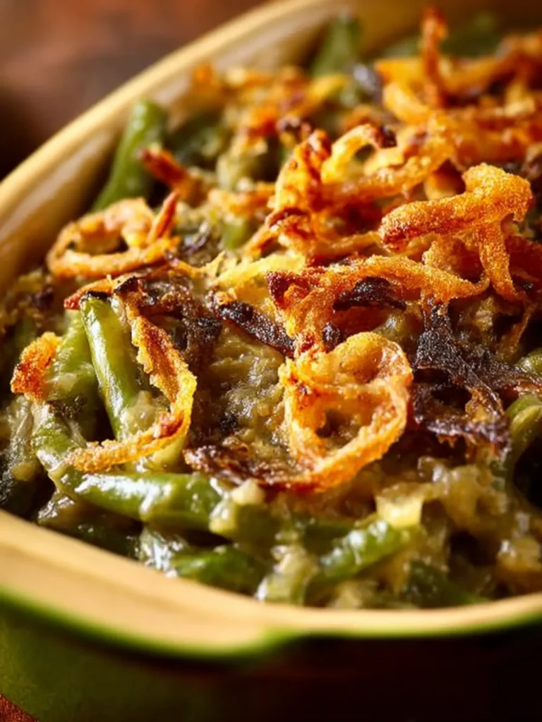 Easy Gluten Free Green Bean Casserole First Image