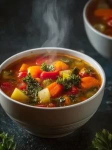 Easy Vegetable Soup: A Bowl of Comfort and Tradition First Image
