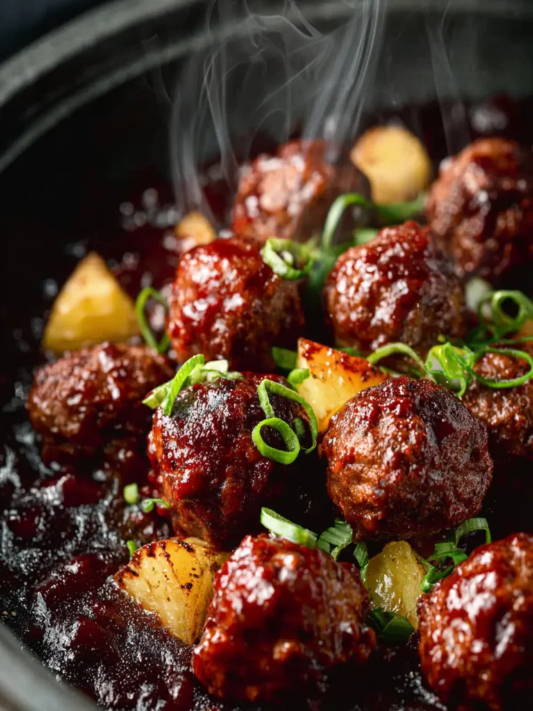 Hawaiian Meatballs First Image