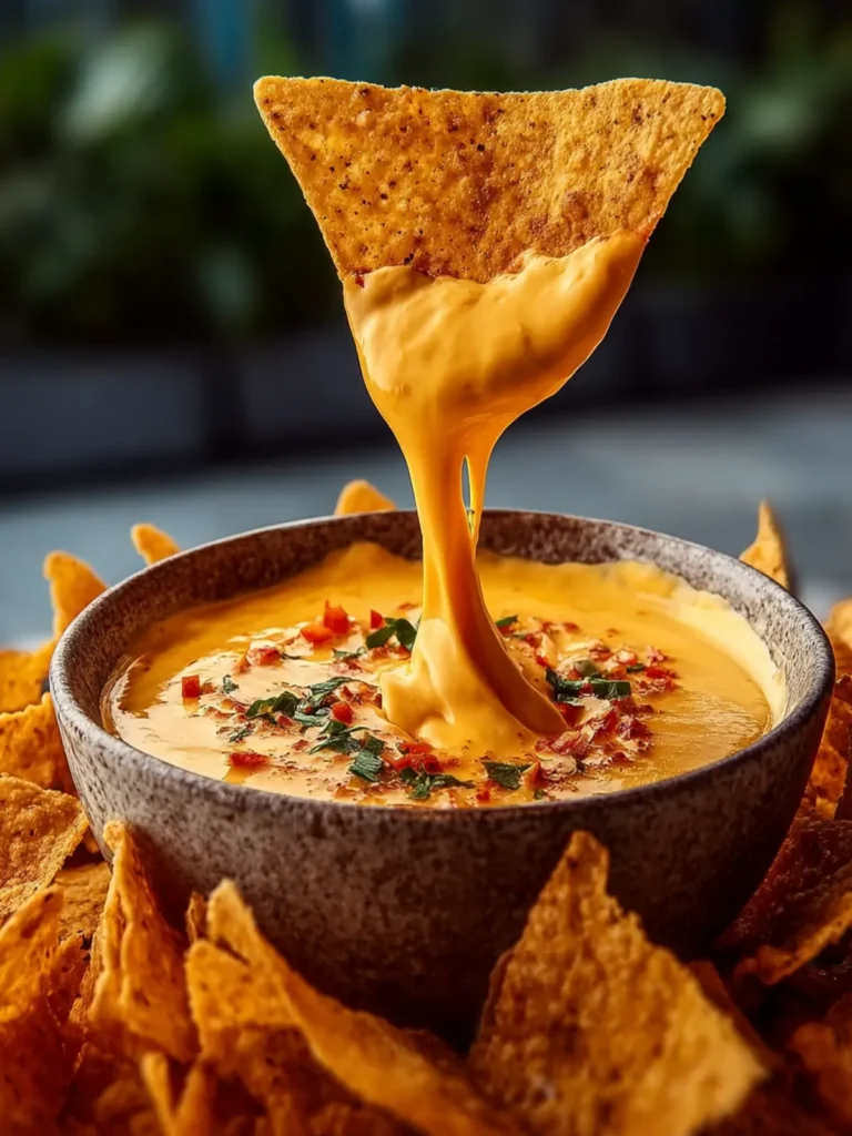 Homemade Nacho Cheese Dip First Image