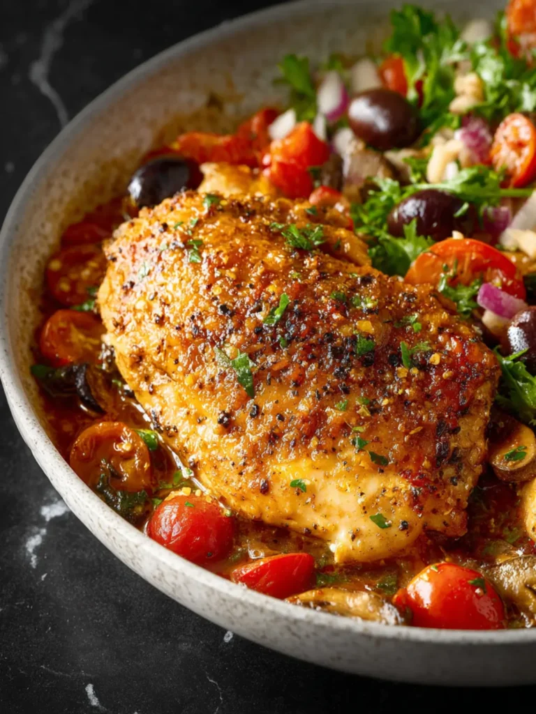 One Pan Italian Chicken First Image