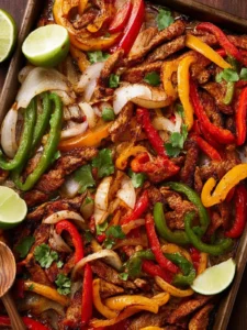 Sheet Pan Fajitas First Image