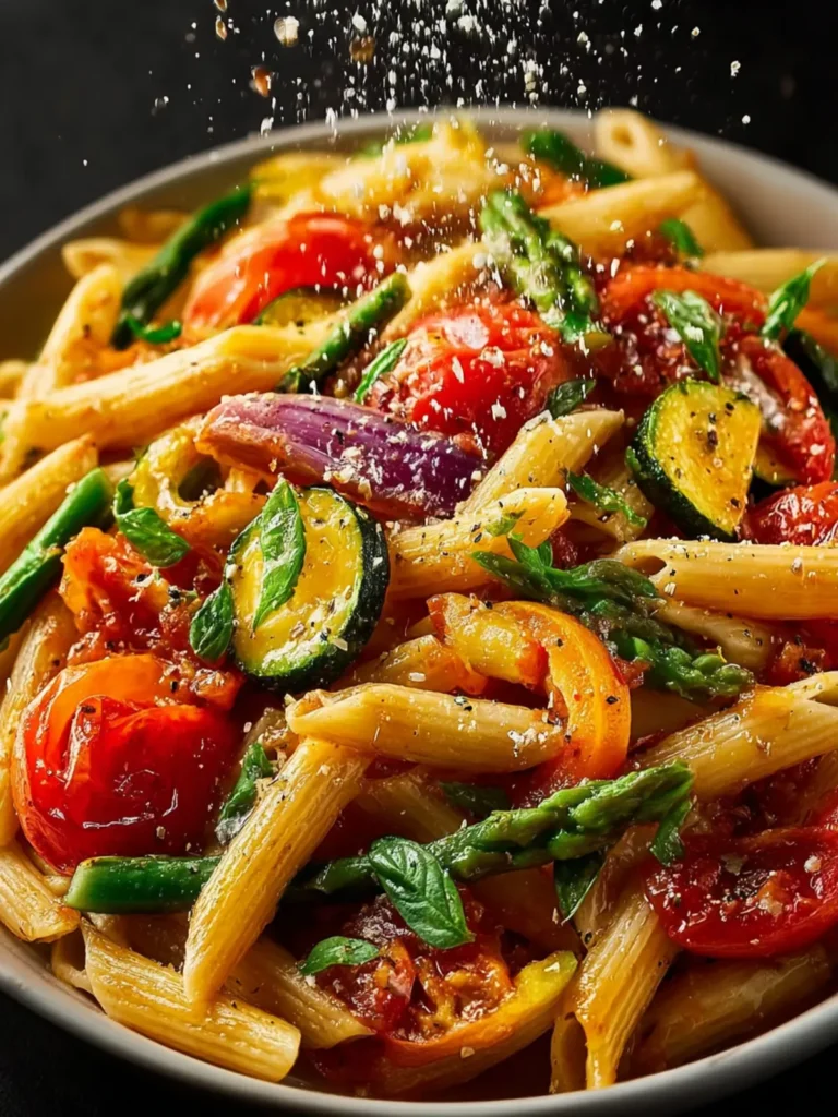Vegetarian Pasta Primavera First Image