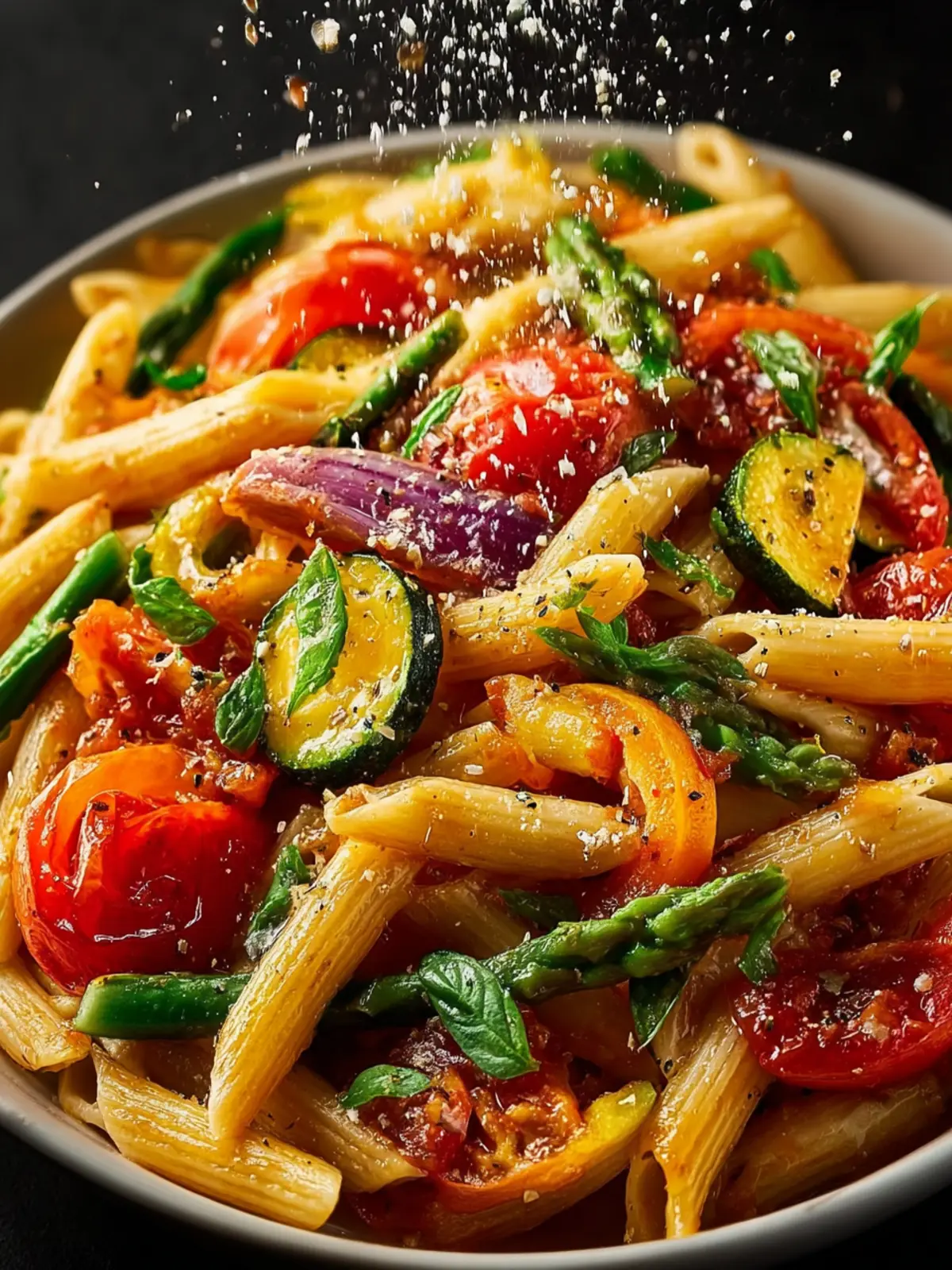 Vegetarian Pasta Primavera First Image