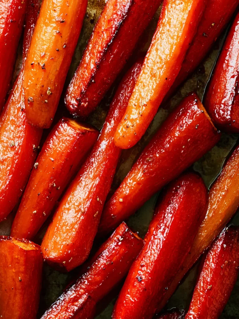 Brown Sugar Roasted Carrots First Image