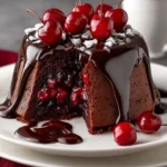 Chocolate Cherry Cake First Image