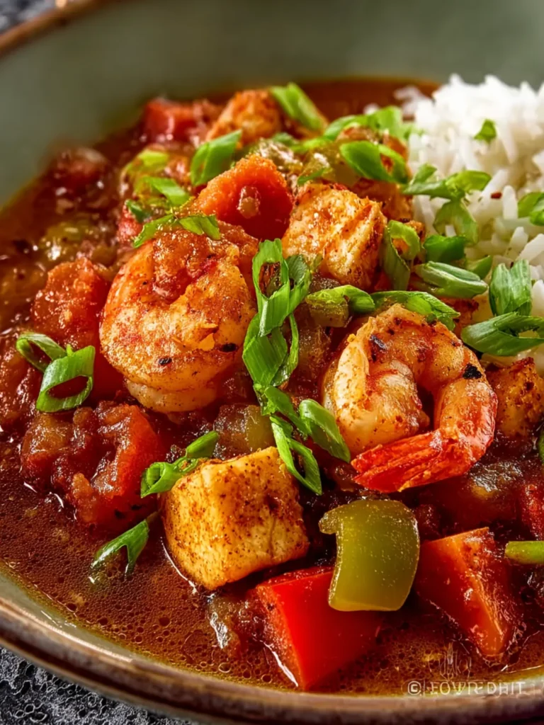 Couvillion Recipe (Creole Courtbouillon) First Image