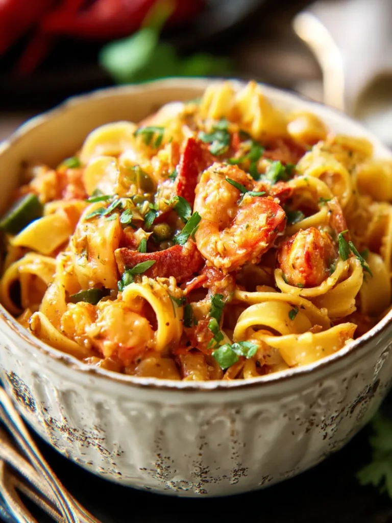 Crawfish Pasta For One First Image