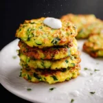 Crispy Zucchini Fritters First Image
