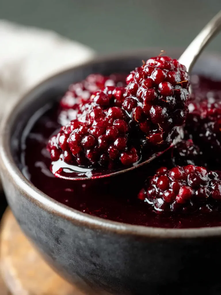 Easy Blackberry Compote First Image