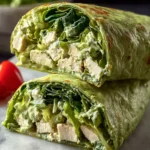 Easy Green Goddess Chicken Salad Wrap (High-Protein) First Image