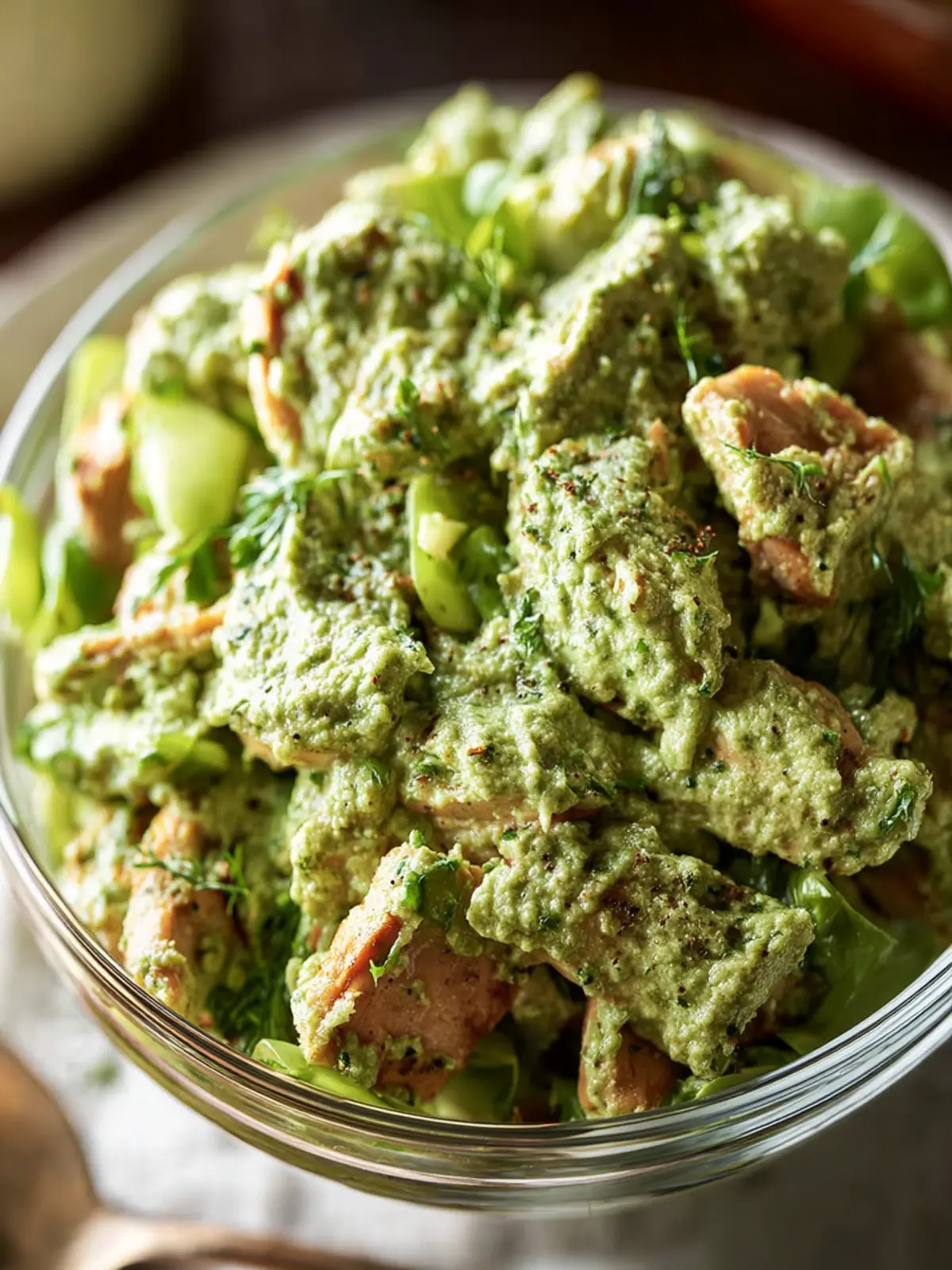 Healthy Green Goddess Chicken Salad (High-Protein) First Image