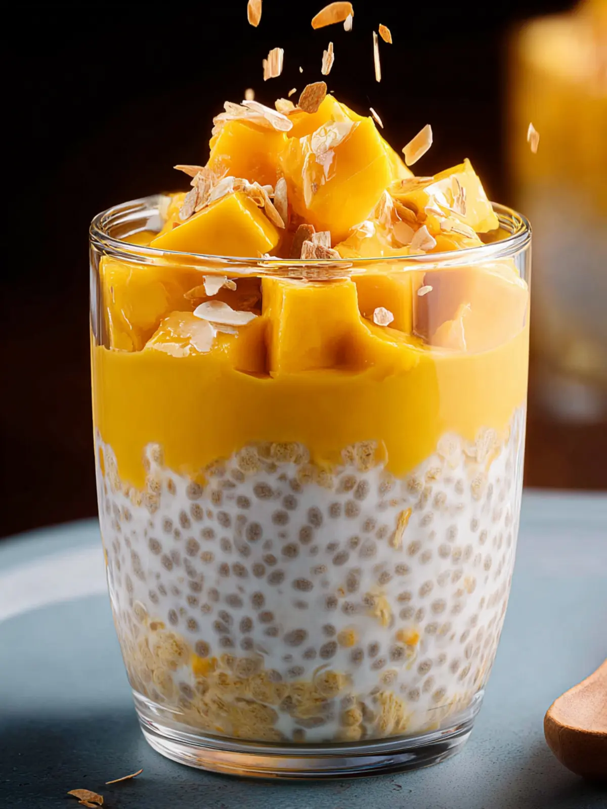 Mango Overnight Oats First Image