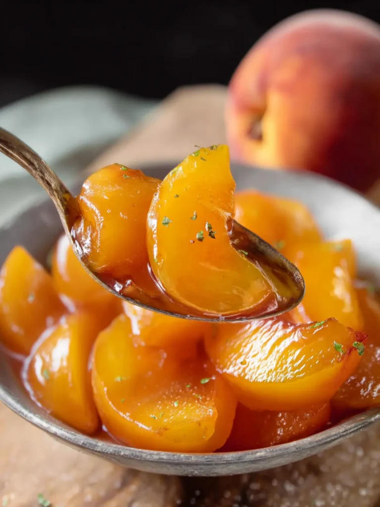 Peach Compote First Image