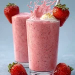 Strawberry Smoothie with Greek Yogurt First Image