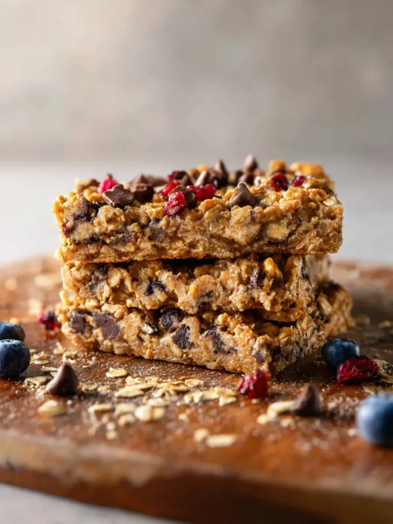 The BEST Oatmeal Breakfast Bars First Image