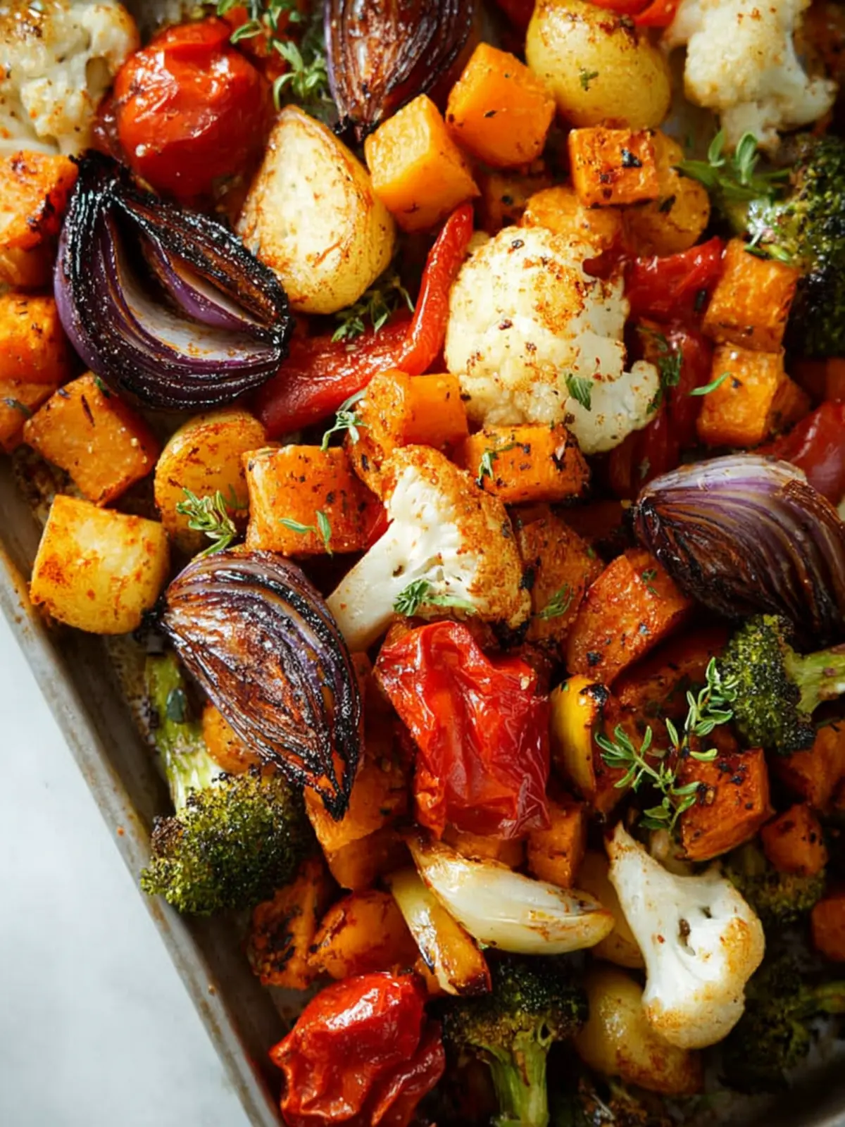 The Best Roasted Vegetables Recipe First Image