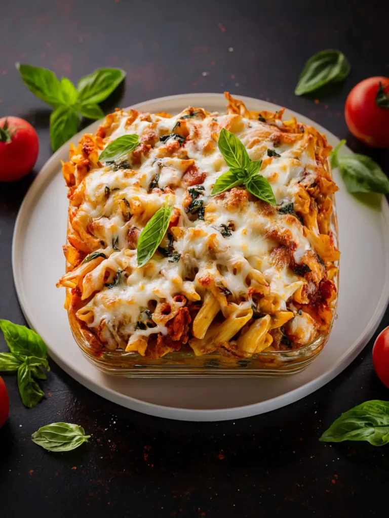 Turkey Tomato Pasta Bake First Image