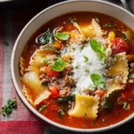 Vegetable Lasagna Soup First Image