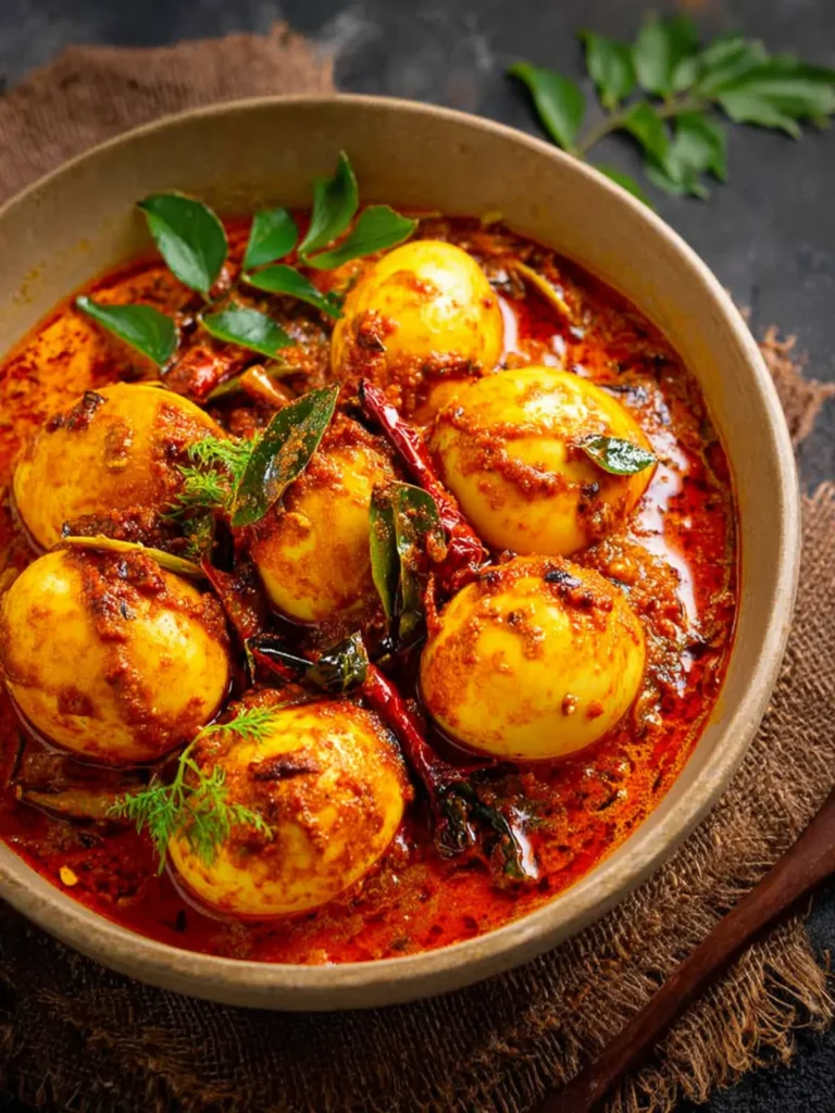 Kerala Style Egg Curry Recipe w/o Coconut Milk First Image