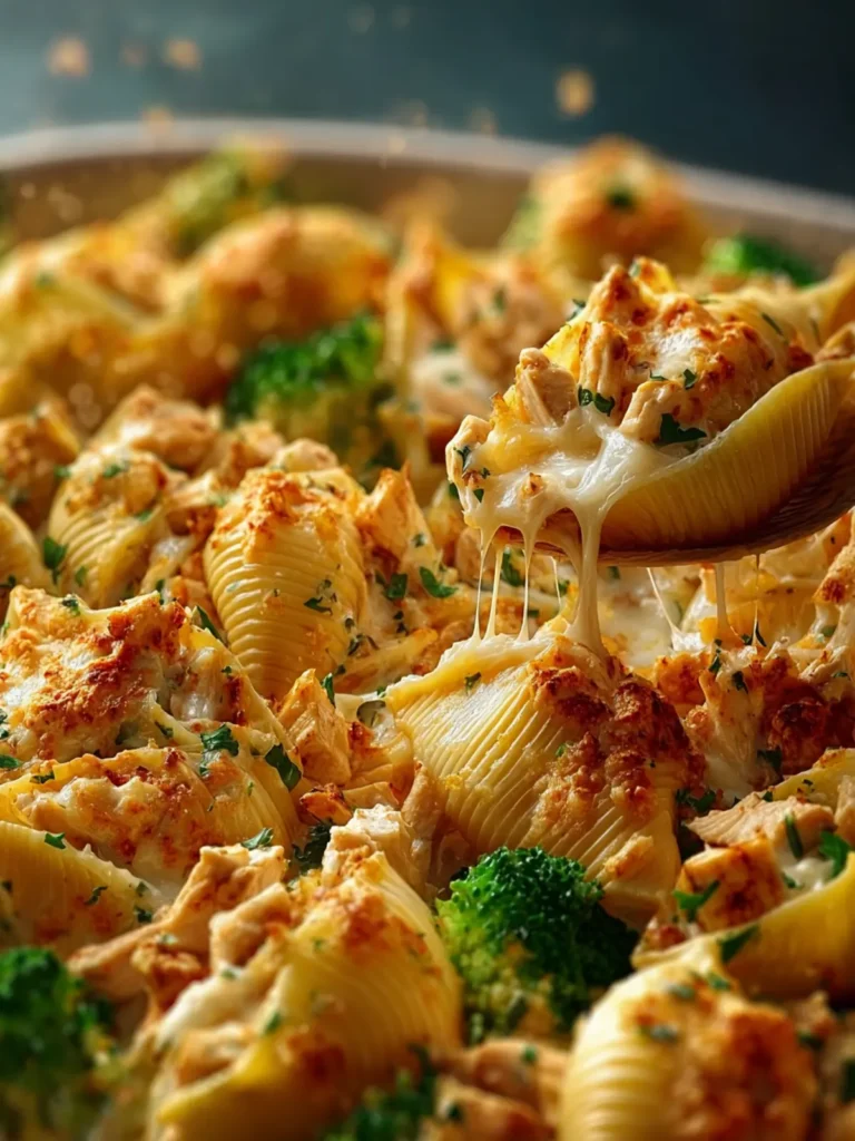 Cheesy Chicken Shells First Image