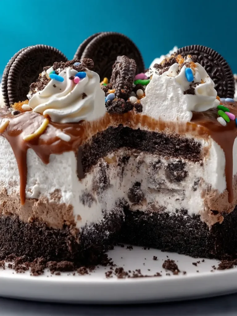 Oreo Ice Cream Cake First Image