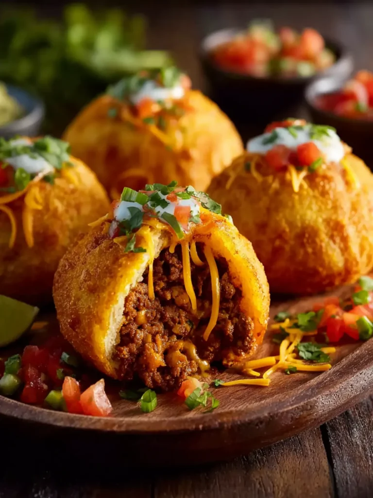 air fryer taco bombs First Image